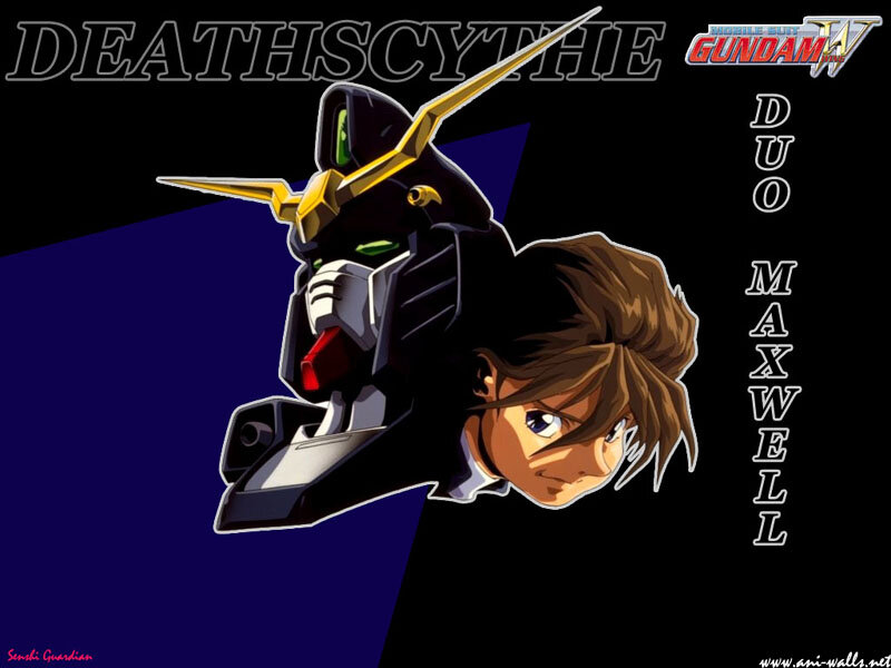 Deathscythe Gundam and Duo Maxwell
