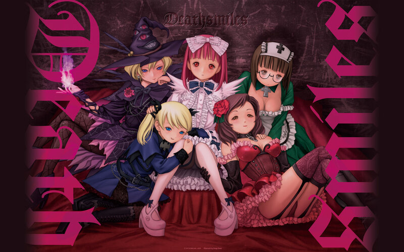 Deathsmiles anime characters