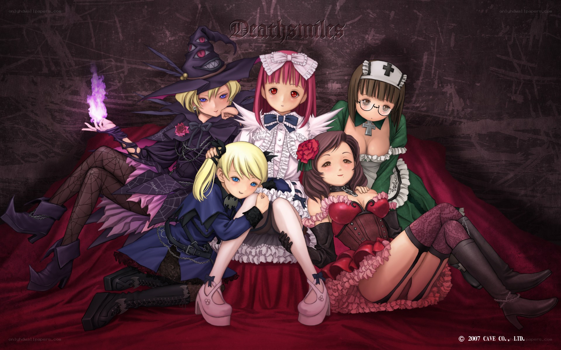 Deathsmiles character group