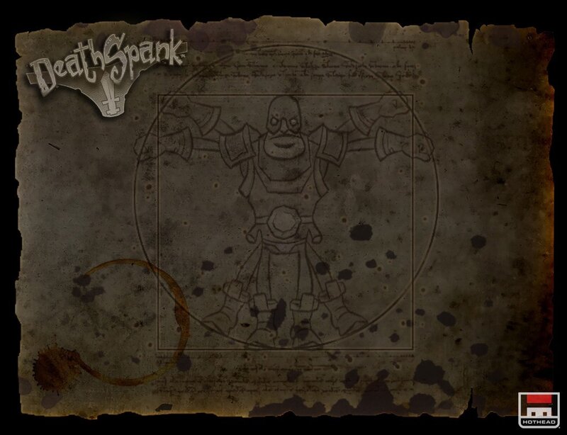DeathSpank character design