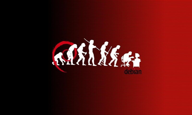 Debian evolution illustration