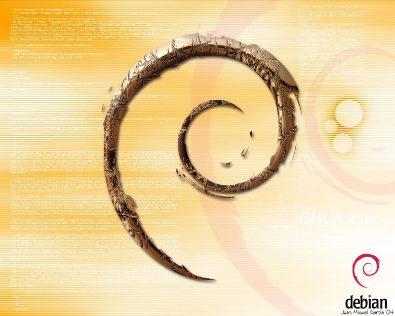 Debian GNU/Linux logo artwork