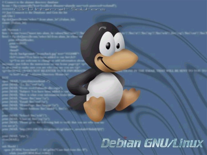 Debian GNU/Linux penguin