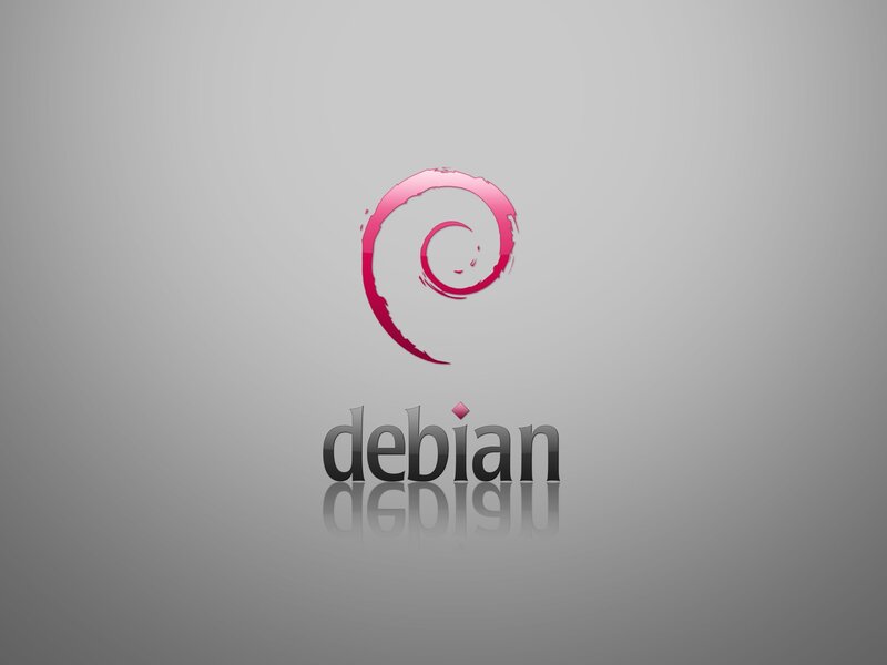 Debian Logo — Gray