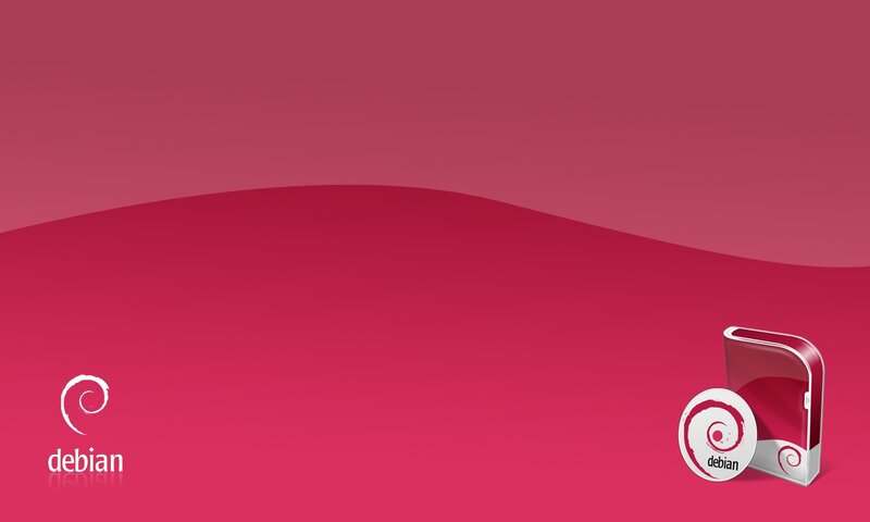 Debian operating system wallpaper