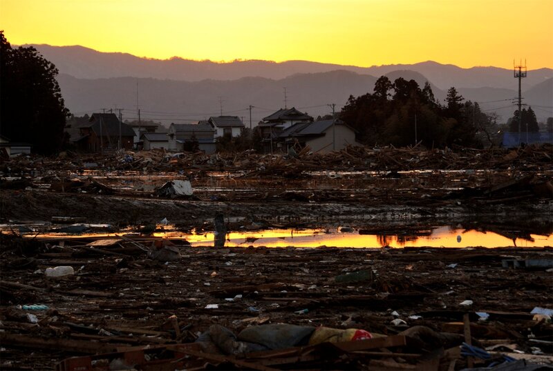 Debris-covered Landscape