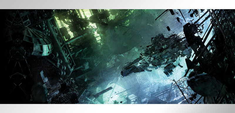 Debris in Industrial Ruin