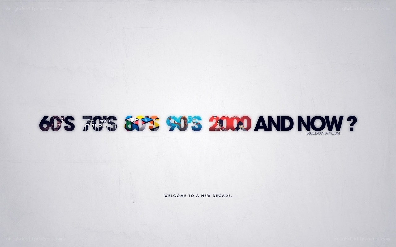 decades timeline graphic