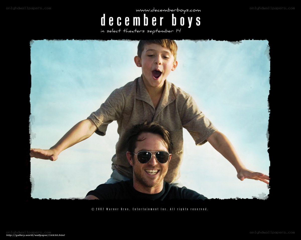 December Boys movie poster