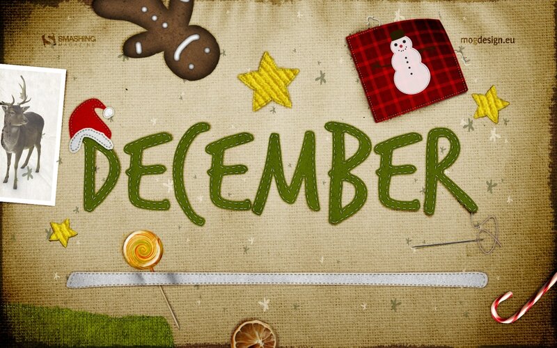 December holiday collage