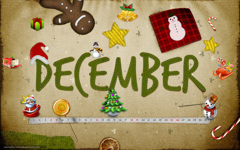 December holiday decorations