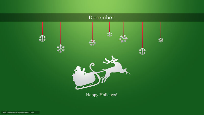 December holiday wallpaper