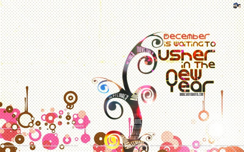 December is waiting to usher in the new year