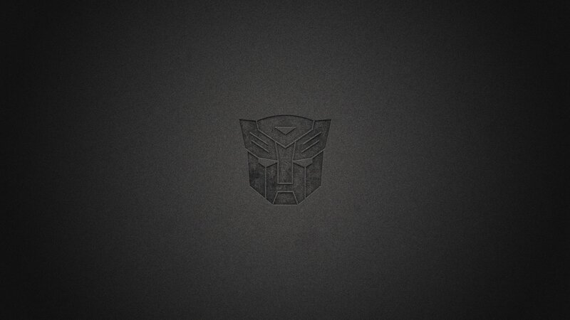 Decepticon Logo — Black, Dark, Minimalist