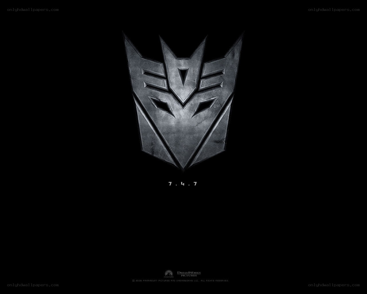 Decepticon logo from Transformers