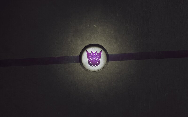 Decepticon Logo — Purple, Dark