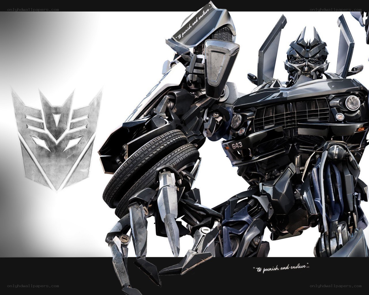 Decepticon robot from Transformers