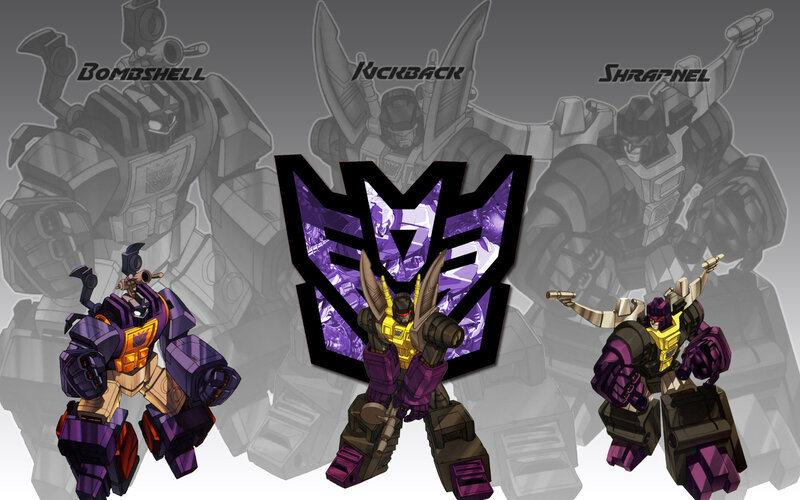 Decepticon trio artwork