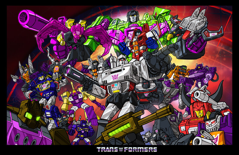 Decepticons group portrait