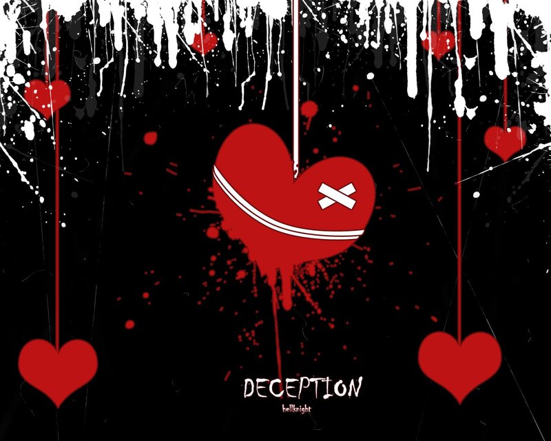 deception heart art