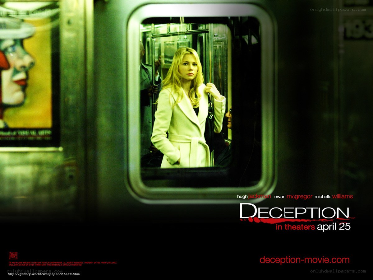 Deception movie poster