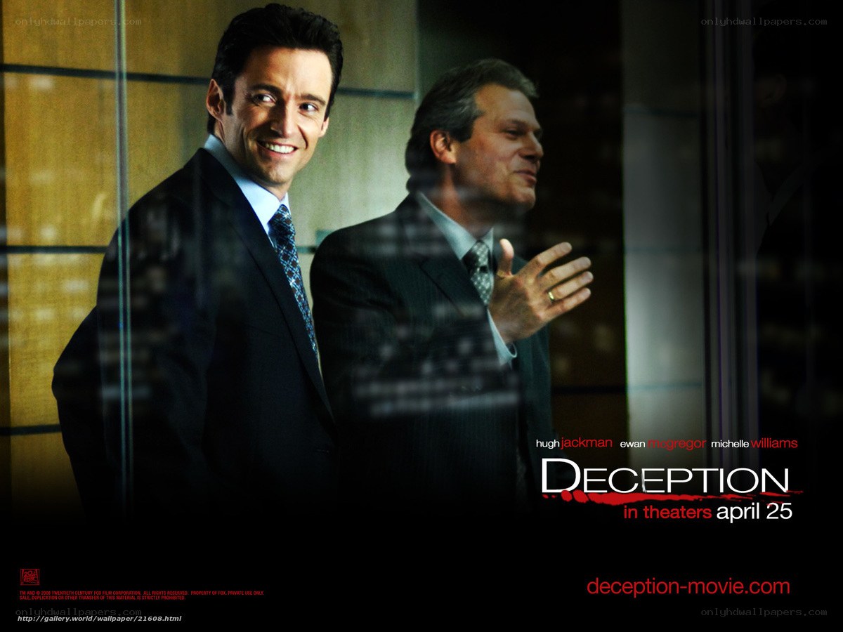 Deception movie poster