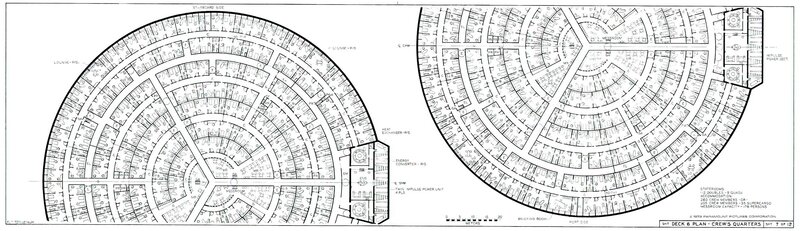 Deck 6 Crew Quarters Plan