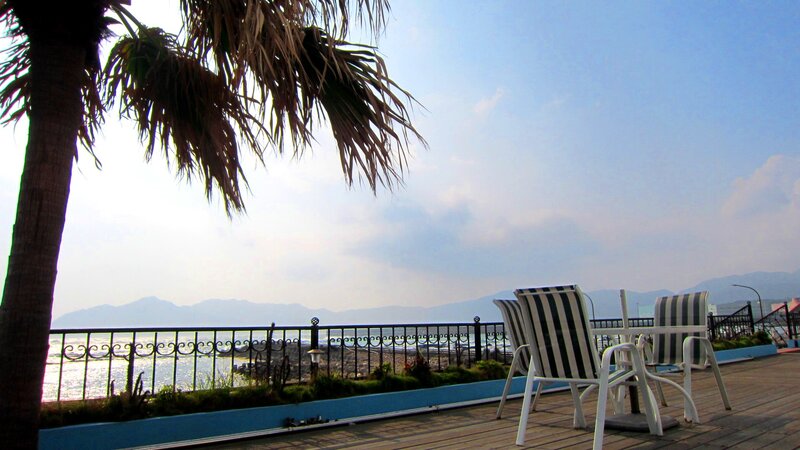 Deck Chairs by the Sea