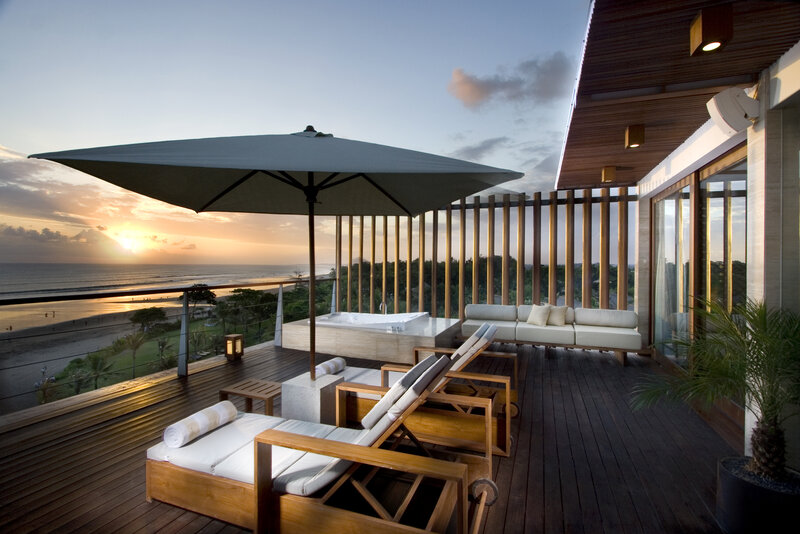 Deck with Lounge Chairs