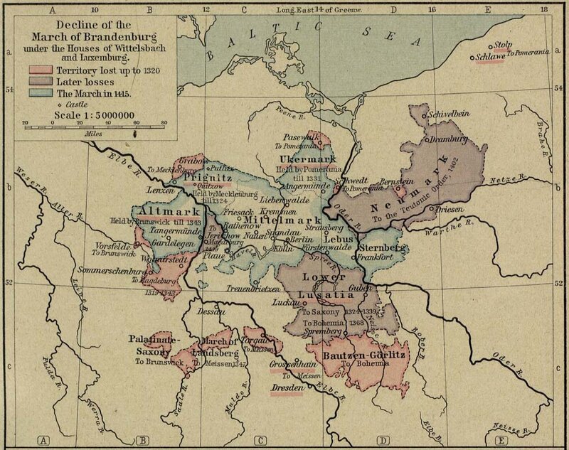 Decline of the March of Brandenburg