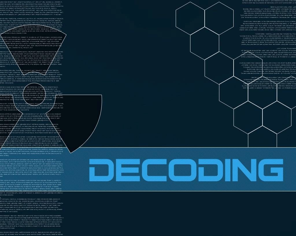 Decoding text background