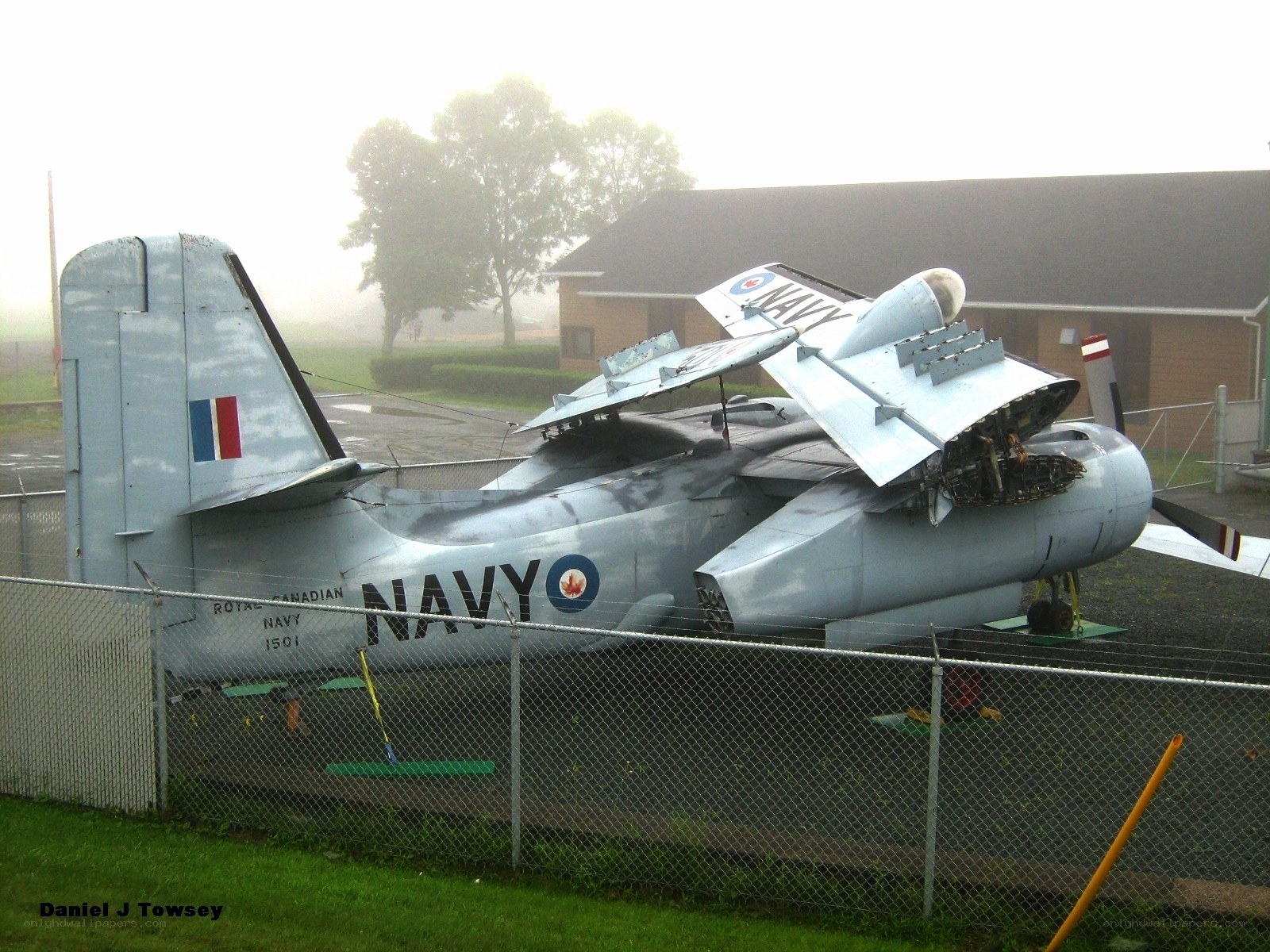 decommissioned naval aircraft