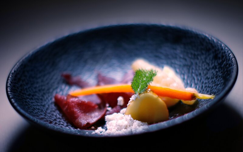 Deconstructed Dish in Bowl