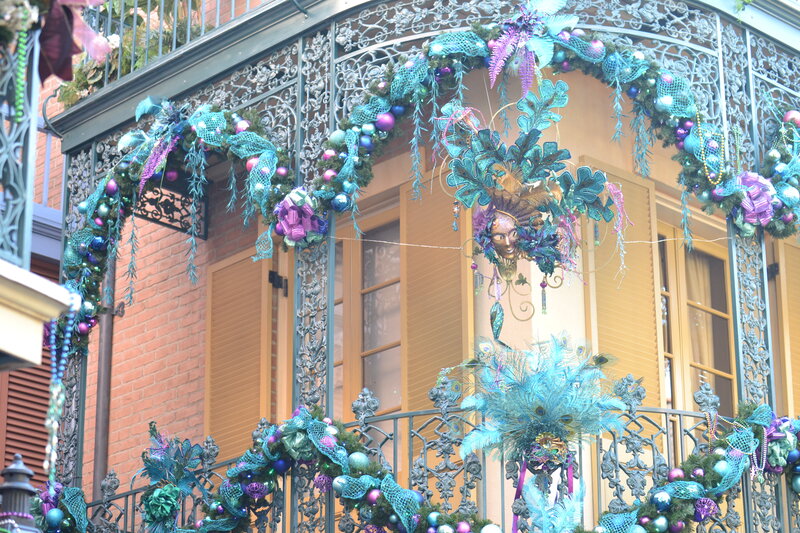 Decorated Balcony