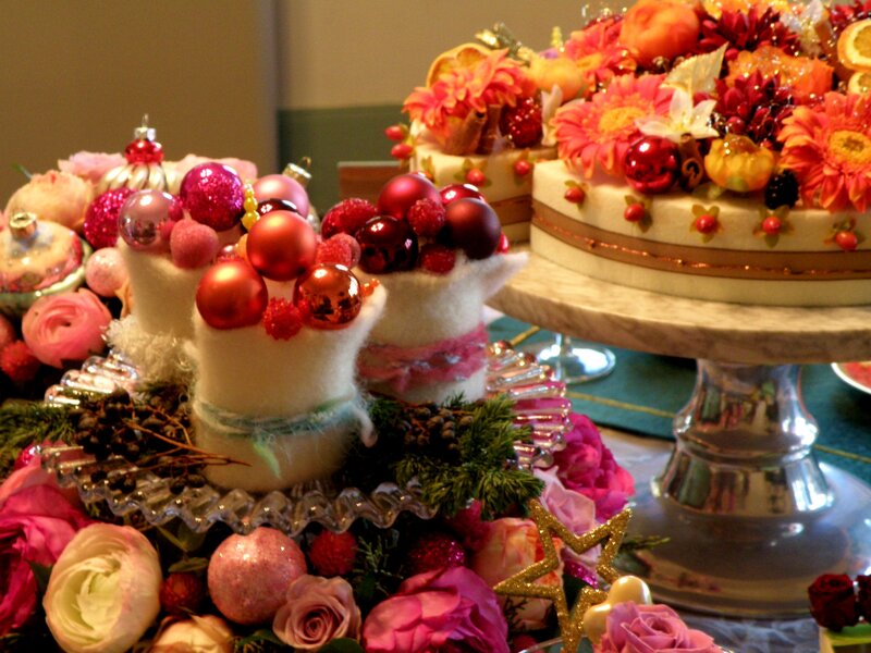 Decorated Cakes and Ornaments