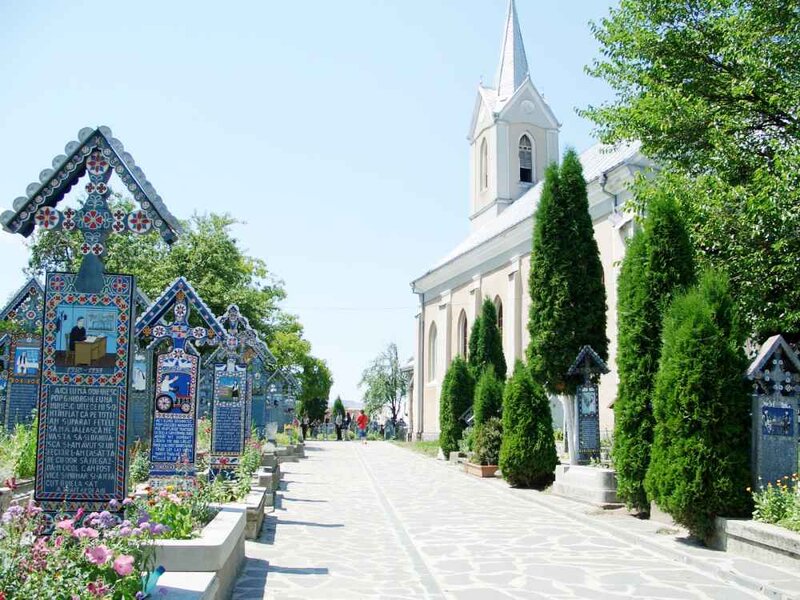 Decorated Cemetery Crosses