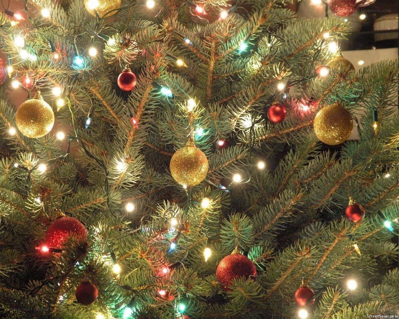 decorated christmas tree