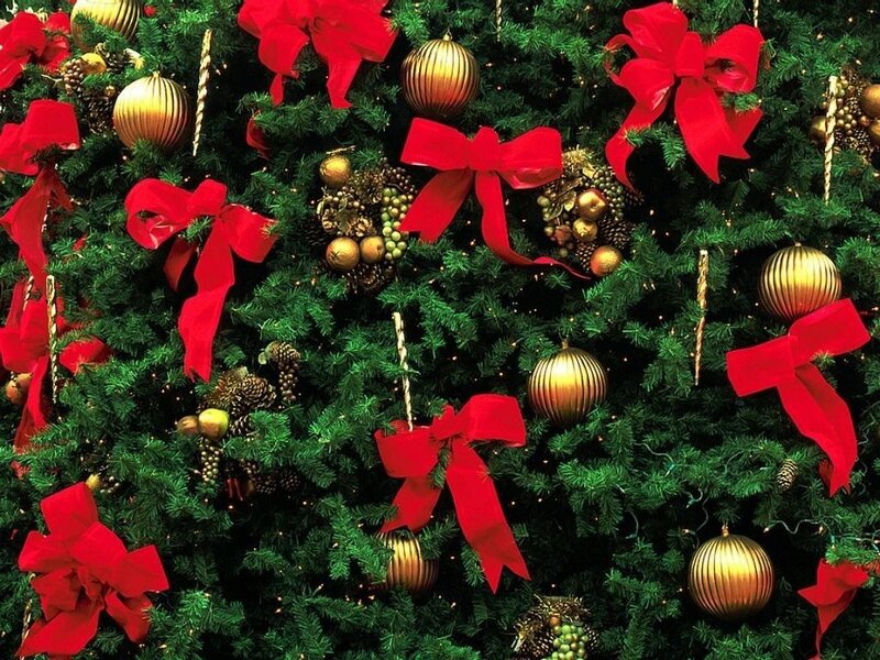 decorated christmas tree