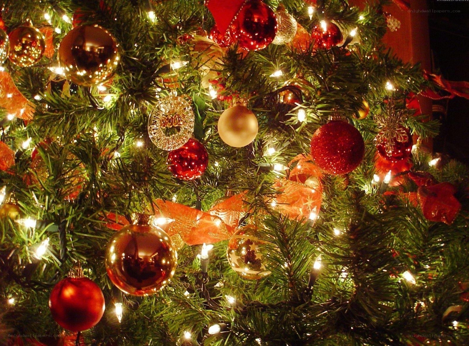 decorated christmas tree