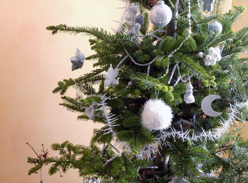 decorated christmas tree