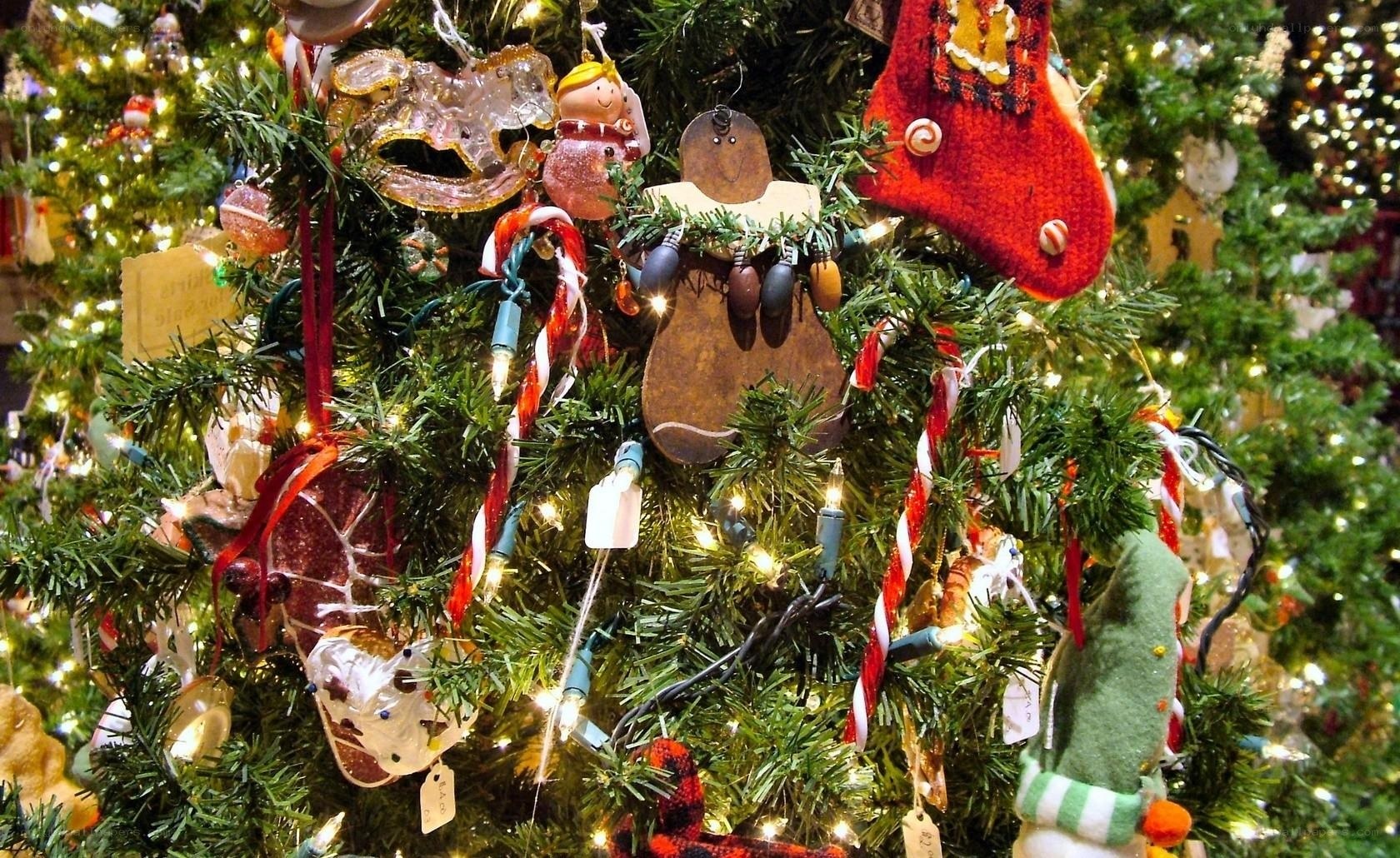 decorated christmas tree