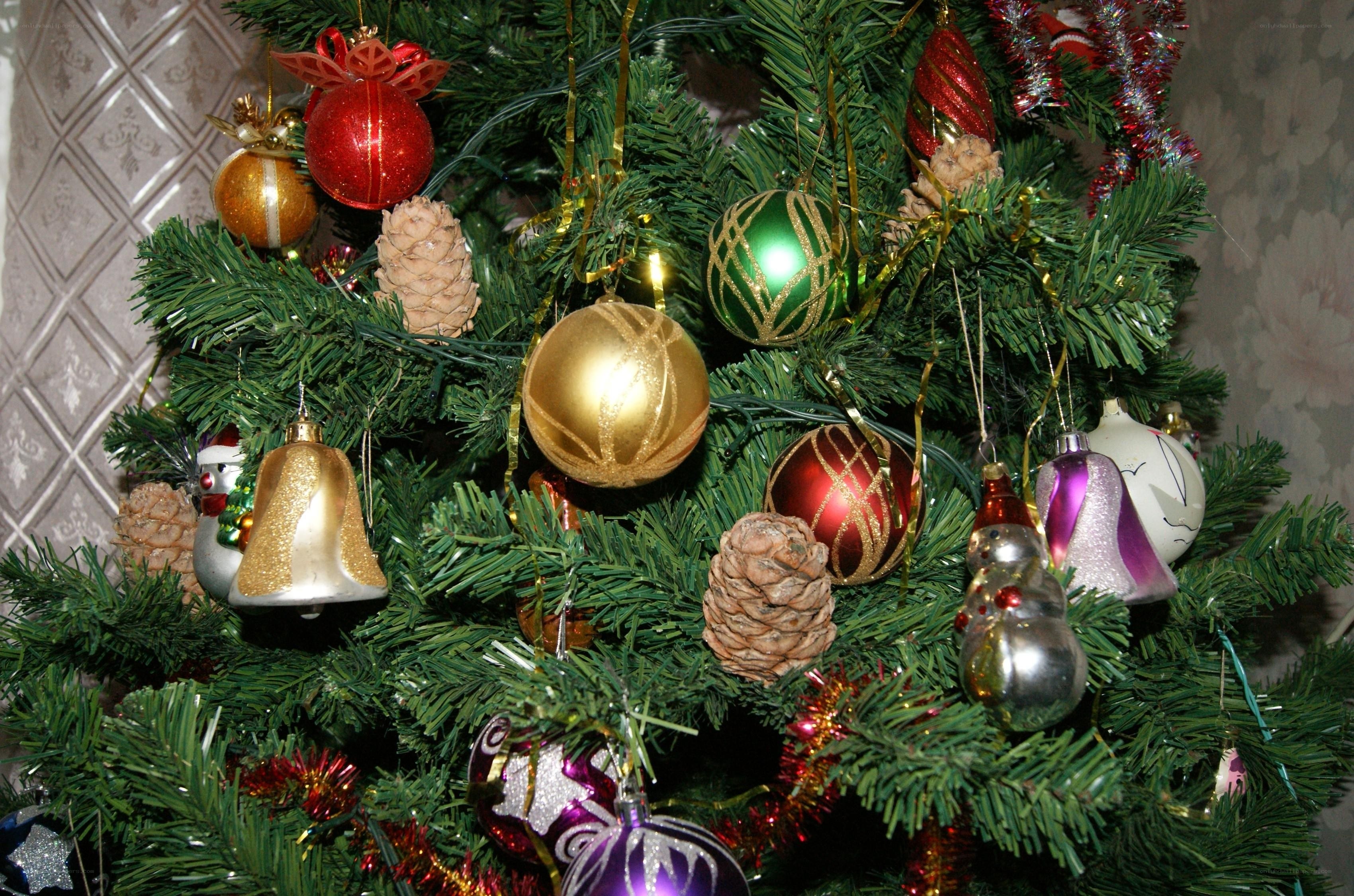 Decorated Christmas tree