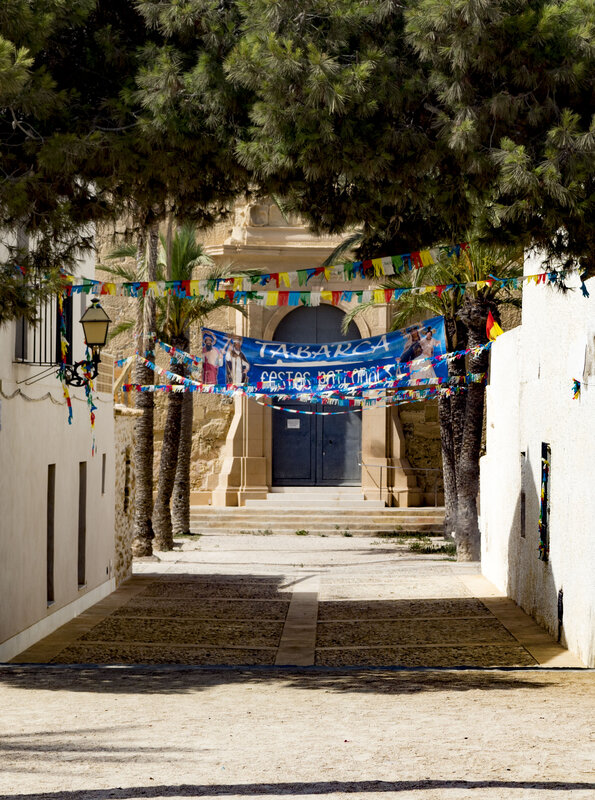Decorated Church Entrance