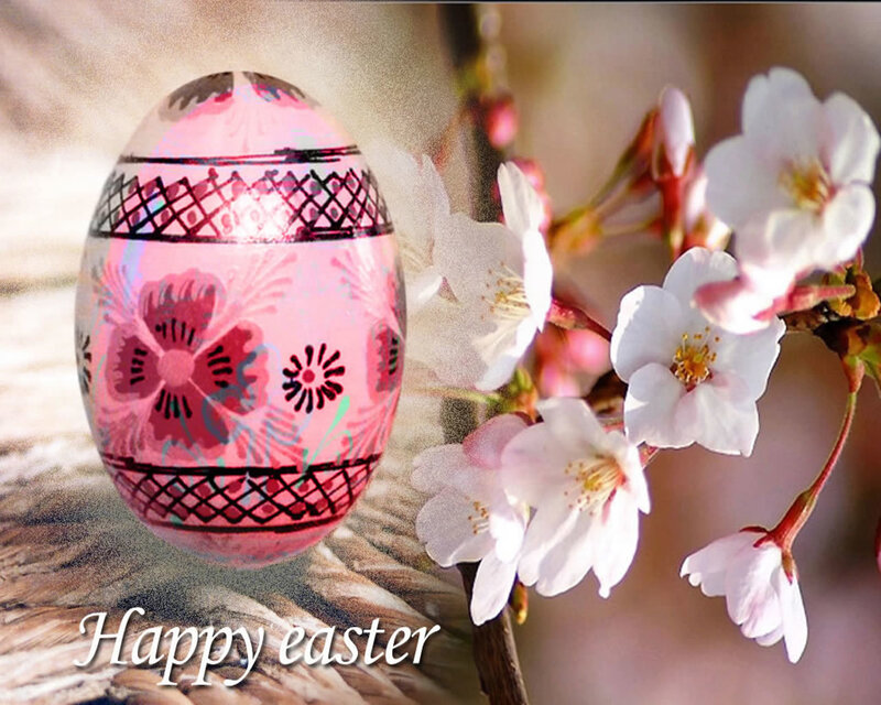 Decorated Easter Egg — Pink