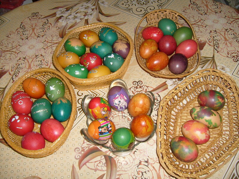 Decorated Easter Eggs — Brown, Festive, Photograph