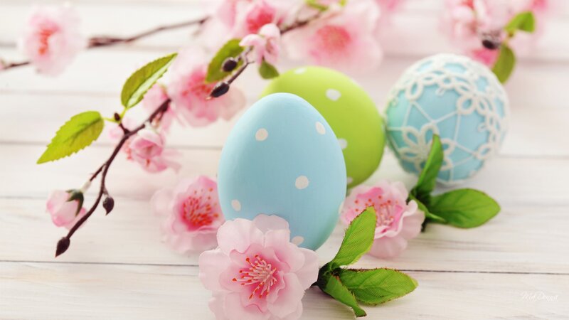 Decorated Easter Eggs — Pink, Serene, Spring