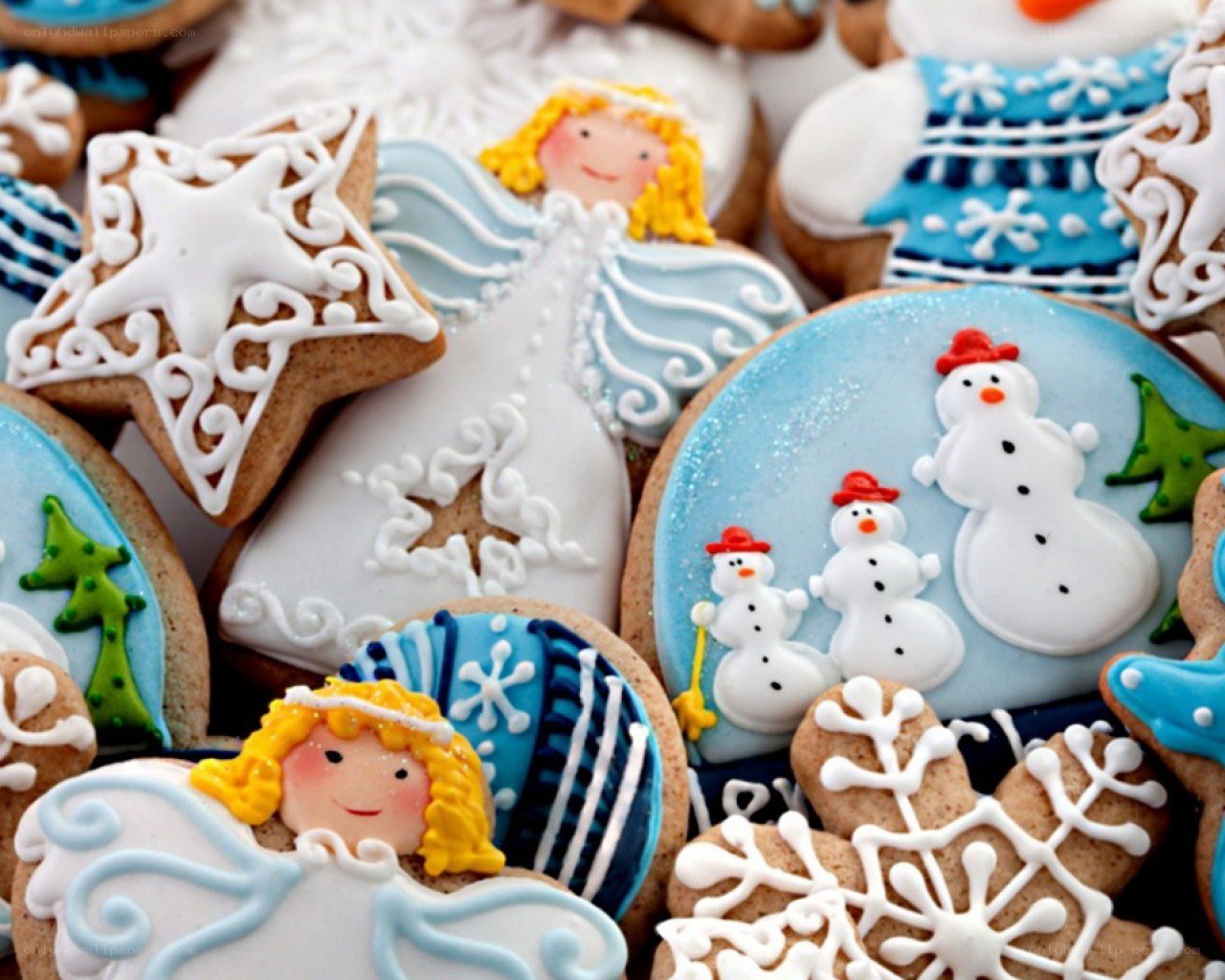 decorated gingerbread cookies