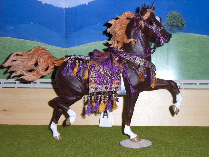 decorated horse figurine
