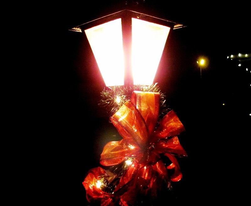 Decorated Lamp Post