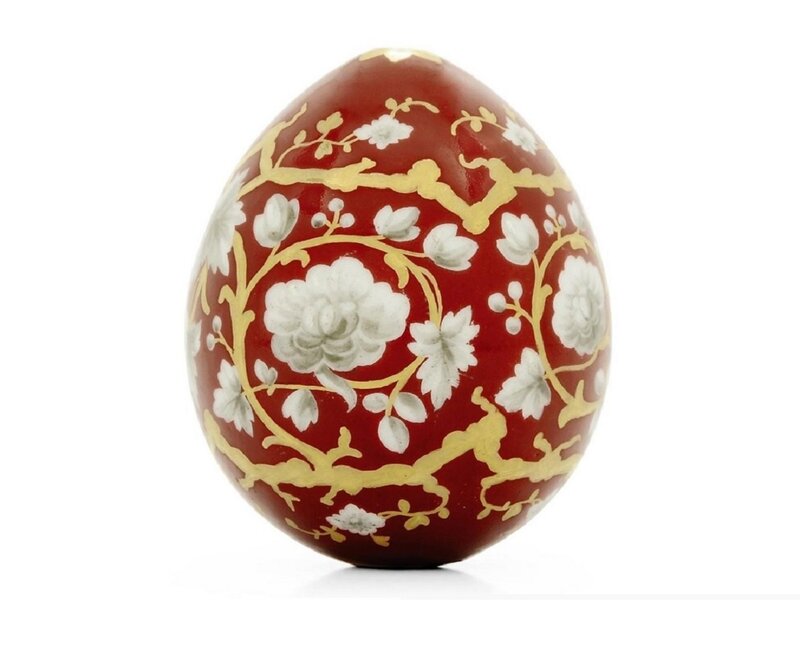 Decorated Red Egg